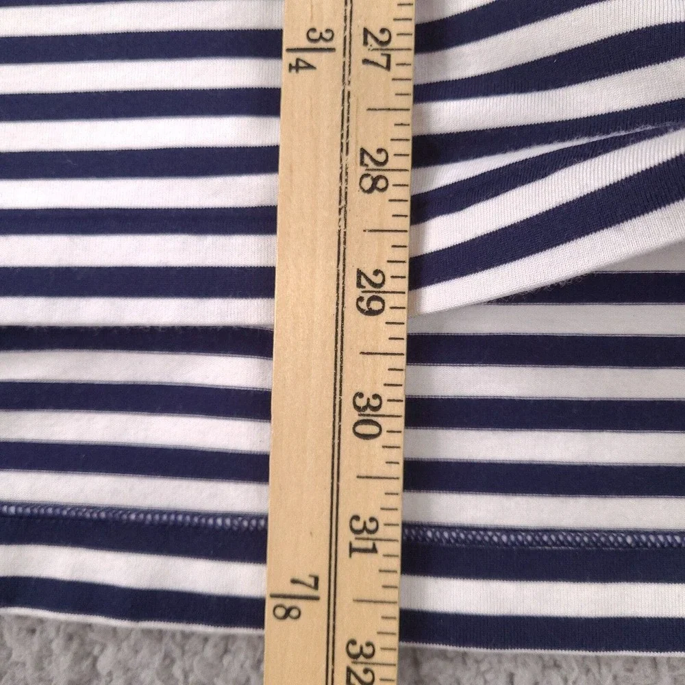 Polo Golf Ralph Lauren Polo Shirt Mens Large Performance Blue White Striped‎
